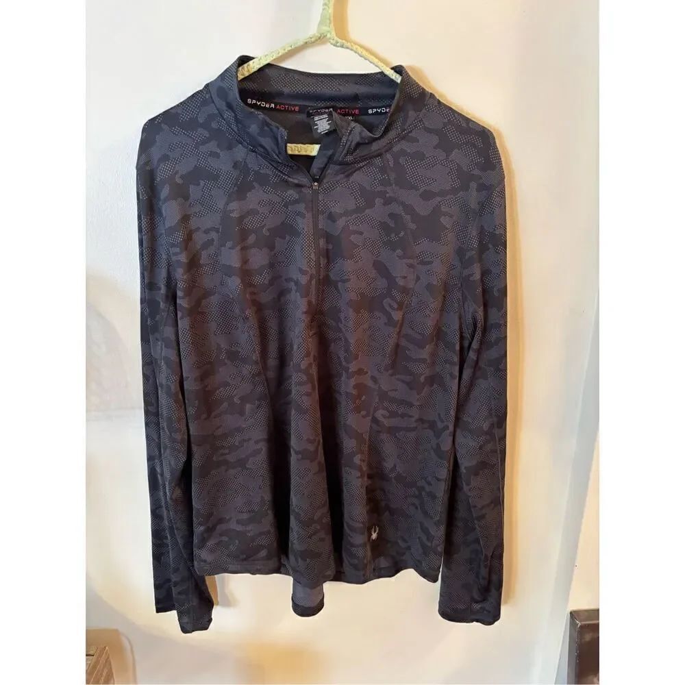 Spyder 1/4 zip Pullover - Picture 1 of 3